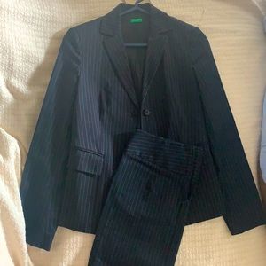 Benetton Skirt Suit Size 4